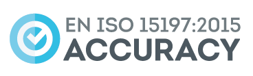 ISO 15197:2015 accuracy badge